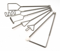 Комплект "Постановочные зонды с витыми ручками с колечком 2 шариками" (7 штук) - fgospostavki.ru - Киров