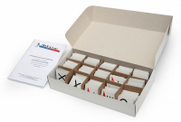 Модель-аппликация "Генетика групп крови" (раздаточный материал из 15 комплектов по 24 карты) - fgospostavki.ru - Киров