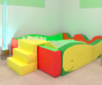 Бассейн «Кит» с горкой - fgospostavki.ru - Киров