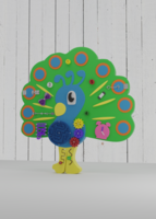 Бизиборд «Радостный павлин» - fgospostavki.ru - Киров