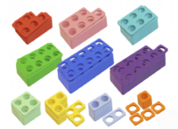 Нумирошка. Набор цветных пластиковых форм 100 шт. по методике Нумикон - fgospostavki.ru - Киров