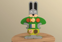 Бизиборд «Серый заинька» - fgospostavki.ru - Киров