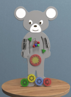 Бизиборд «Серая мышка» - fgospostavki.ru - Киров