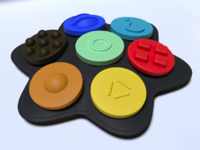 Полностью тактильный коммуникатор 7-кнопочный многоуровневый - fgospostavki.ru - Киров