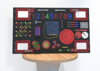 Бизипанель «Красно-черная» - fgospostavki.ru - Киров