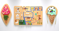 Комплект бизибордов «Фабрика мороженого» - fgospostavki.ru - Киров