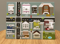 Настенная панель «Городские улицы» - fgospostavki.ru - Киров