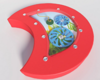 Настенный игровой модуль в виде части гусеницы с весами - fgospostavki.ru - Киров