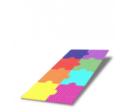 Настенная панель «Разноцветные пазлы» - fgospostavki.ru - Киров