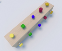 Развивающая панель «Винтовые цветочки » - fgospostavki.ru - Киров