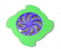 Тактильно-развивающая панель «Вращение радуги» - fgospostavki.ru - Киров