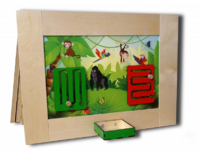 Тактильно-развивающая панель «Животные» - fgospostavki.ru - Киров