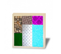 Тактильно-развивающая панель с разными текстурами - fgospostavki.ru - Киров