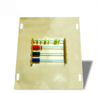 Тактильно-развивающая панель «Цветные счеты» - fgospostavki.ru - Киров