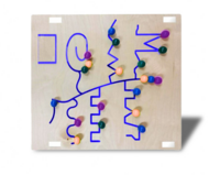 Панель-лабиринт «Петляющие дорожки» - fgospostavki.ru - Киров