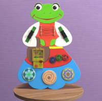 Бизиборд «Лягушка» - fgospostavki.ru - Киров