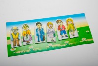 Набор пальчиковых кукол "Семья" - fgospostavki.ru - Киров