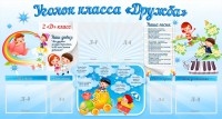 Стенд "Уголок класса Дружба" - fgospostavki.ru - Киров