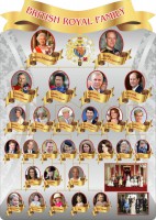 Стенд резной "Британская королевская семья" - fgospostavki.ru - Киров