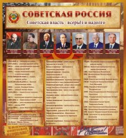 Стенд "Советская Россия" - fgospostavki.ru - Киров