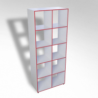 Шкаф открытый многосекционный ТР10 ЛДСП  - fgospostavki.ru - Киров