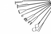 Логопедические массажные зонды на витых ручках с колечком (по Новиковой Е.В.). Комплект из 8 зондов - fgospostavki.ru - Киров