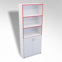 Стеллаж полуоткрытый А-310 ТР ЛДСП - fgospostavki.ru - Киров