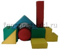 Мягкий модуль-конструктор "Стройка" (8 элементов) - fgospostavki.ru - Киров