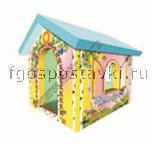 Домик игровой "Теремок" с рисунком (трансформируется в маты) - fgospostavki.ru - Киров