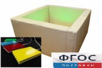 Сухой бассейн интерактивный с клавишами управления (217х217х66 сантиметров) - fgospostavki.ru - Киров