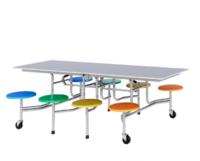 Cтол обеденный складной MOBI на 8 персон - fgospostavki.ru - Киров