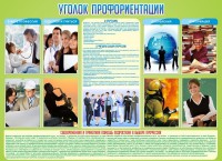 Стенд "Уголок профориентации" - fgospostavki.ru - Киров