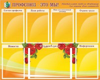 Стенд "Профсоюз-это мы!" - fgospostavki.ru - Киров