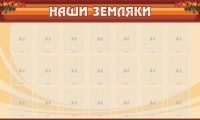 Стенд "Наши земляки" - fgospostavki.ru - Киров