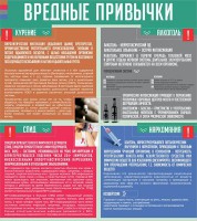 Стенд "Вредные привычки" - fgospostavki.ru - Киров