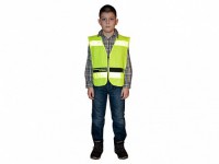 Световозвращающий жилет на молнии для пешеходов - fgospostavki.ru - Киров