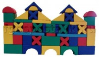 Мягкий модуль-конструктор "Замок" (46 элементов) - fgospostavki.ru - Киров