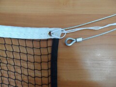 Сетка для бадминтона с тросом (1,5 миллиметра) - fgospostavki.ru - Киров
