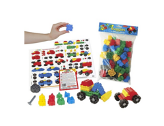 Конструктор «Транспортные средства» 64 детали - fgospostavki.ru - Киров