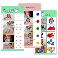 Комплект из 10 карточек "Обучающий калейдоскоп для ДО. Познание. Мой день" - fgospostavki.ru - Киров