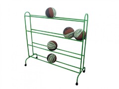 Стеллаж для хранения мячей на колесах - fgospostavki.ru - Киров