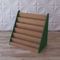 Стеллаж-витрина для книг "Познавательная горка" - fgospostavki.ru - Киров