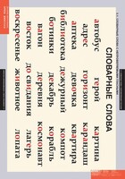 Комплект таблиц. Русский язык. Словарные слова. - fgospostavki.ru - Киров