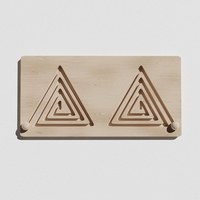 Такт-панель «Треугольный лабиринт №14» - fgospostavki.ru - Киров