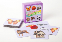 Набор магнитных карточек "Устный счет" (фон фиолетовый) - fgospostavki.ru - Киров