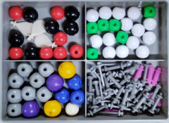 Комплект моделей атомов для составления моделей молекул со стержнями демонстрационный - fgospostavki.ru - Киров