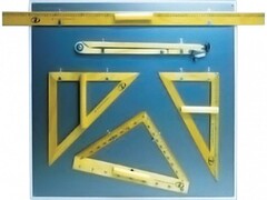 Комплект линеек для школьной доски + доска крепежная (для хранения) - fgospostavki.ru - Киров