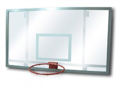 Щит баскетбольный игровой, поликарбонат (1800х1200 миллиметров) - fgospostavki.ru - Киров