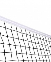 Сетка волейбольная (нить 4 миллиметра, 1*9,5 метра) - fgospostavki.ru - Киров