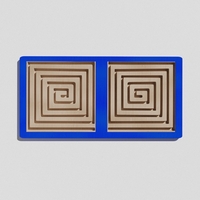 Такт-панель «Синий лабиринт № 4» - fgospostavki.ru - Киров